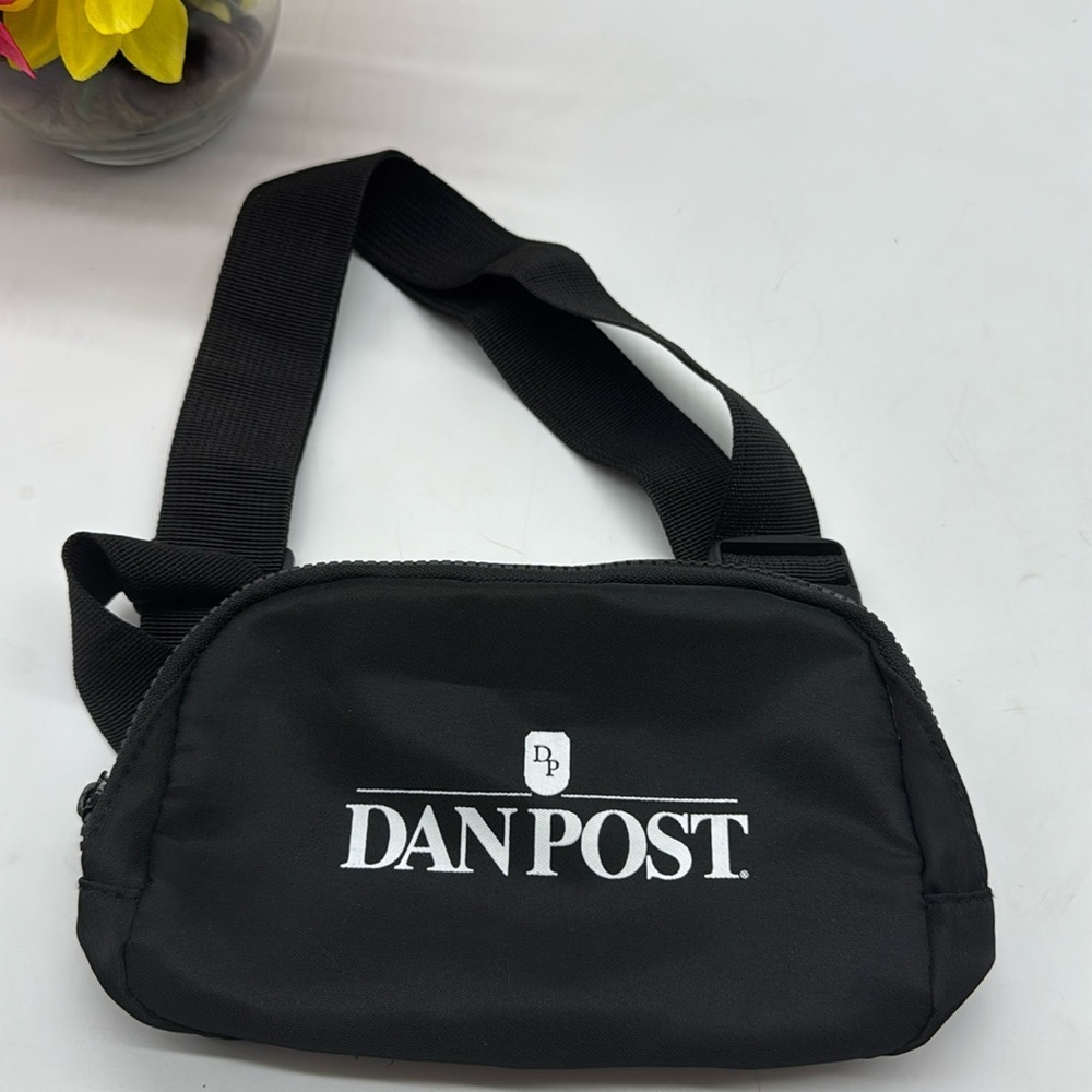 Dan Post Black Crossbody Waist Bag NYB7188K